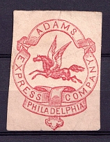 Adams Express Company, Philadelphia, United States Locals & Carriers (Bogus Stamps)