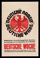 'German Goods', Swastika, Magdeburg, Third Reich Propaganda, Cinderella, Nazi Germany