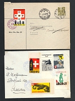 WWI Armies Battalions Military Covers, Europe, Switzerland