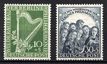 1950 West Berlin, Germany (Mi. 72-73, Full Set, CV $210, MNH)