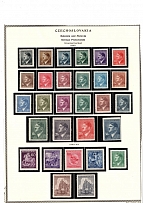 1939-45 Bohemia and Moravia, Germany, Colection (9 Pages, MH/Canceled)