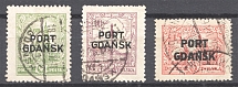 1926 Poland Port Gdansk (Full Set, CV $170, Cancelled)