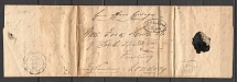 1837 Cover from Riga to London, England (Export Price List, Dobin 1.13 - R3)
