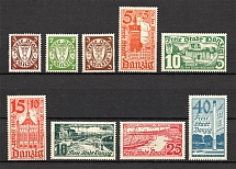 1925-36 Germany Danzig Gdansk (Full Sets)