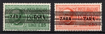 1943 Zadar, German Occupation, Germany (Mi. 37 - 38, Full Set, Signed, CV $420)