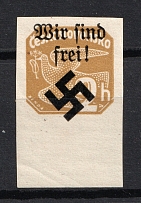 1939 2h Moravia-Ostrava Bohemia and Moravia, Germany Local Issue (Signed, CV $70, MNH)