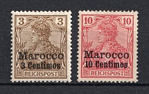 1900 Morocco, German Offices Abroad