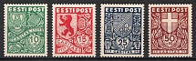 1939 Estonia (Full Set, Signed, CV $70)