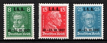 1927 Weimar Republic, Germany (Mi. 407 - 409, Full Set, CV $90)