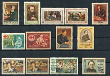1956 Soviet Union, USSR, Collection (Full Sets, MNH)