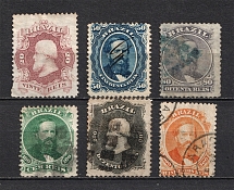 1866 Brazil (Canceled/MH, CV $130)