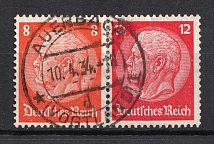 1933 Third Reich, Germany (Pair, Canceled, CV $100)