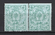 1878 6k Orgeev Zemstvo, Russia (Schmidt #6, Pair, CV $200)