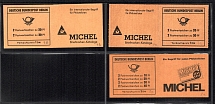 1970-72 West Berlin Booklets, Germany (Mi. 7a, 7 b, 8 a)