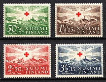 1939 Finland, 75 Years of the Red Cross (Mi. 217 - 220, Full Set, CV $30)