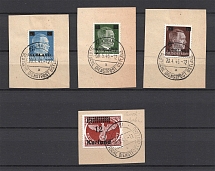 1945 Occupation of Kurland, Germany (LIEPAJA Postmark, CV $200)
