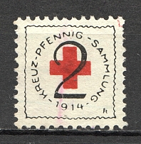 1914 Red Cross Society `2` (Cancelled)