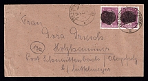1945 (28 Sep) Schwarzenberg (Saxony), Soviet Russian Zone of Occupation, Germany Local Post, Cover