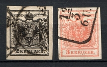 1850-54 Austria (CV $95, Canceled)