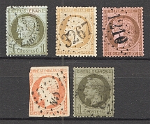 1853-73 France (CV $70, Canceled)