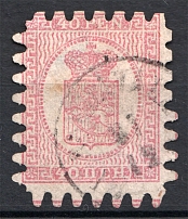 1866-74 Finland 40 Pen (CV $150, Cancelled)