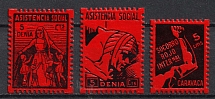 Spanish Civil War, Stock of Cinderellas, Non-Postal Stamps, Labels, Advertising, Charity, Propaganda
