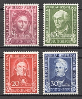 1949 Germany Federal Republic (CV $190, Full Set, MNH)