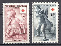 1955 France (CV $10, Full Set)