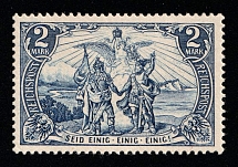 1900 2m German Empire, Germany (Mi. 64 I, Certificate, CV $600, MNH)