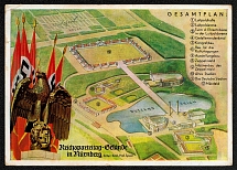 1937 Reich party rally of the NSDAP in Nuremberg, Overall plan of the Camp