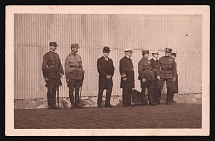 1917-1920 'Admiral Greves, Dr. Girsa and Gen. Cecek', Czechoslovak Legion Corps in WWI, Russian Civil War, Postcard