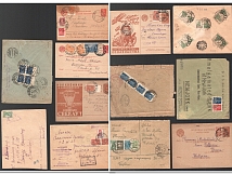 Soviet Union, USSR, Group of Definitive Issue Covers and Postal stationeries