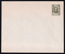 1913 20k Postal Stationery Stamped Envelope, Romanov Dynasty, Mint, Russian Empire, Russia (SC МК #58А, 144 x 120 mm, 22nd Issue)