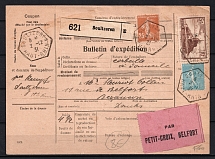 1931 France Shipping Form