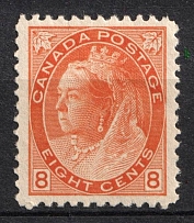 1898-1902 8c Canada (SG 161, CV $170)