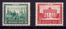 1930 Weimar Republic, Germany (Mi. 450 - 451, MNH)