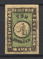 1878 3k Borovichi Zemstvo, Russia (Schmidt #7)