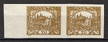 1919-20 Czechoslovakia `20` Pair (Probe, Proof)