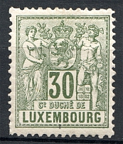 1882-89 Luxembourg 30 C (CV $30)