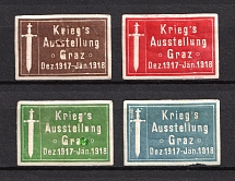 1917-18 Austria, 'Exhibition of War in Graz', World War I Military Propaganda