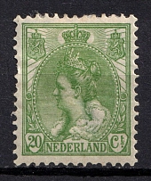 1899-1920 20c Netherlands (Mi. 59 A, CV $170)