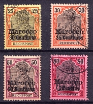 1900 German Offices in Morocco, Germany (Canceled, CV $100)