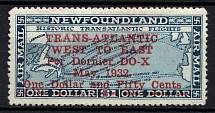 1932 $1.5 on $1 Newfoundland, Canada (SG 221, CV $350)