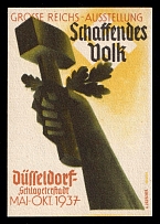1937 'Exhibition of a Productive People', Dusseldorf, Third Reich Propaganda, Cinderella, Nazi Germany