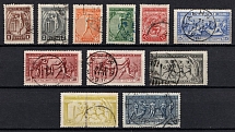 1906 Greece (Mi. 144 - 148, 150, 153, 154, 156, 157, Canceled, CV $470)