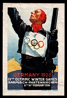 1936 'Olympic Winter Games', Third Reich Propaganda, Cinderella, Nazi Germany