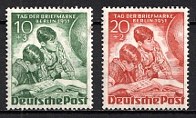 1951 West Berlin, Germany (Mi. 80 - 81, Full Set, CV $50, MVLH/MNH)