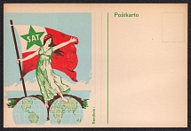 Esperanto, Stock of Cinderellas, Non-Postal Stamps, Labels, Advertising, Charity, Propaganda, Postcard