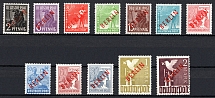 1949 West Berlin, Germany (Mi. 21 - 26, 28, 30 - 34, CV $630)