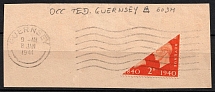 1940 Guernsey, German Occupation, Germany (Mi. II, Canceled, CV $30)